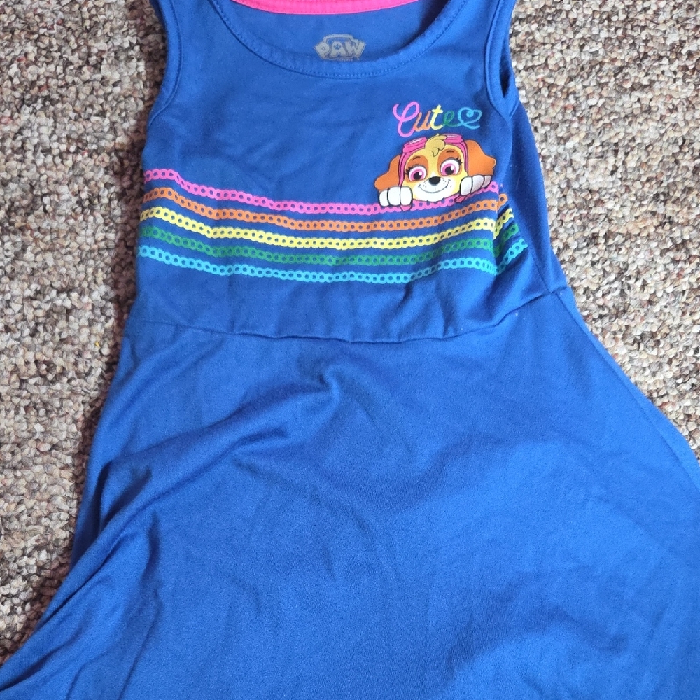 Paw Patrol Blue Kids Tank Top